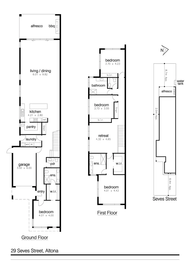 Floorplan of Homely house listing, 29 Seves Street, Altona VIC 3018