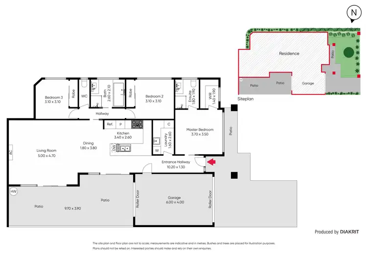 Floorplan of Homely house listing, 5 Clovelly Avenue, Rosebud VIC 3939