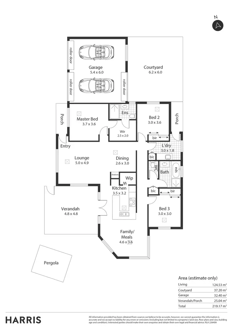 Floorplan of Homely house listing, 1 Silkes Road, Paradise SA 5075