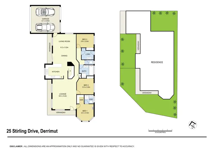 Floorplan of Homely house listing, 25 Stirling Drive, Derrimut VIC 3026