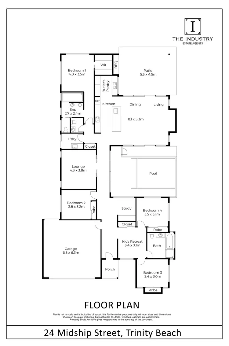 Floorplan of Homely house listing, 24 Midship Street, Trinity Beach QLD 4879