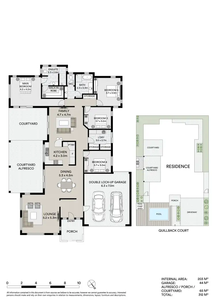 Floorplan of Homely house listing, 20 Quillback Court, Mountain Creek QLD 4557