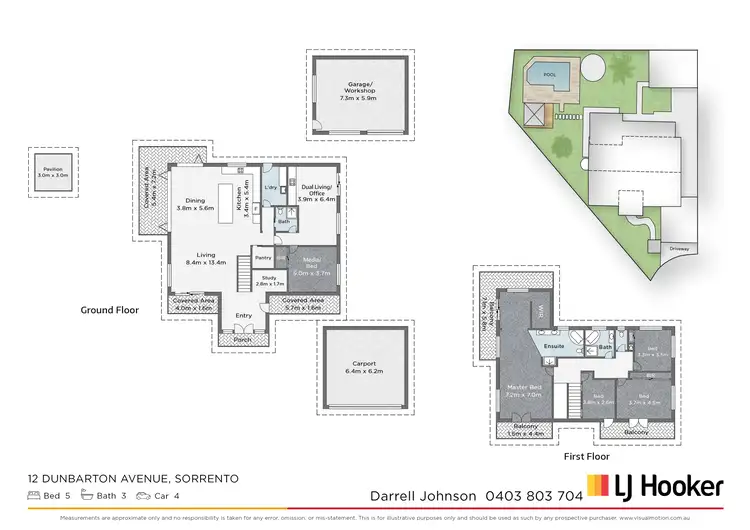Floorplan of Homely house listing, 12 Dunbarton Avenue, Sorrento QLD 4217