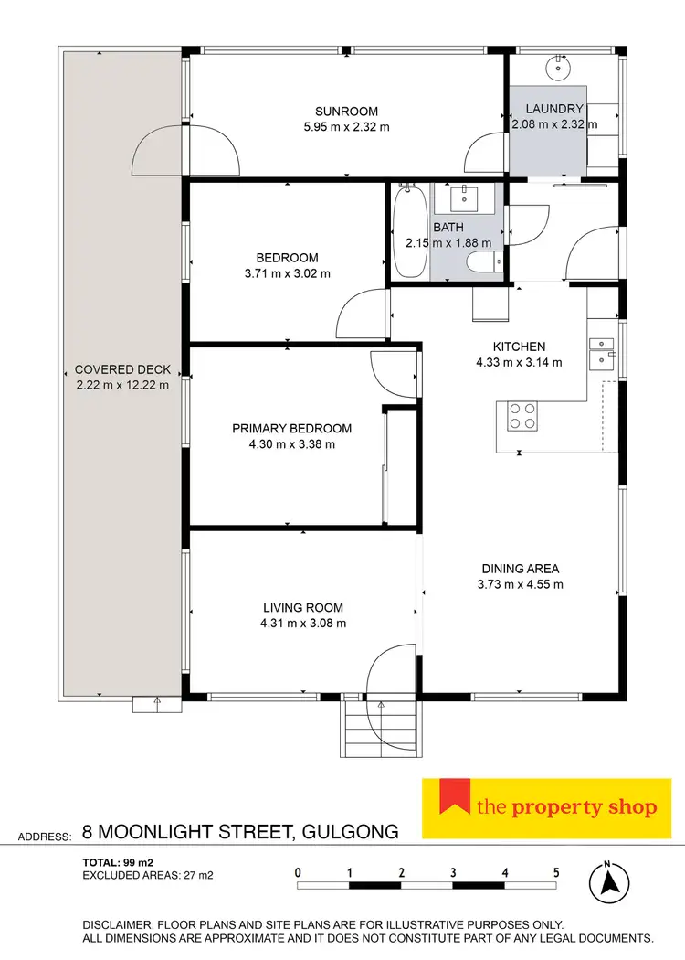 Floorplan of Homely house listing, 8 Moonlight Street, Gulgong NSW 2852