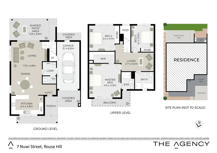 Floorplan of Homely house listing, 7 Nuwi Street, Rouse Hill NSW 2155