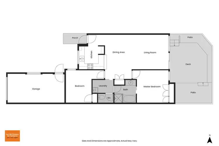 Floorplan of Homely townhouse listing, 11/17 Elm Way, Jerrabomberra NSW 2619