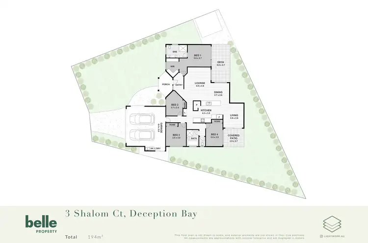 Floorplan of Homely house listing, 3 Shalom Court, Deception Bay QLD 4508