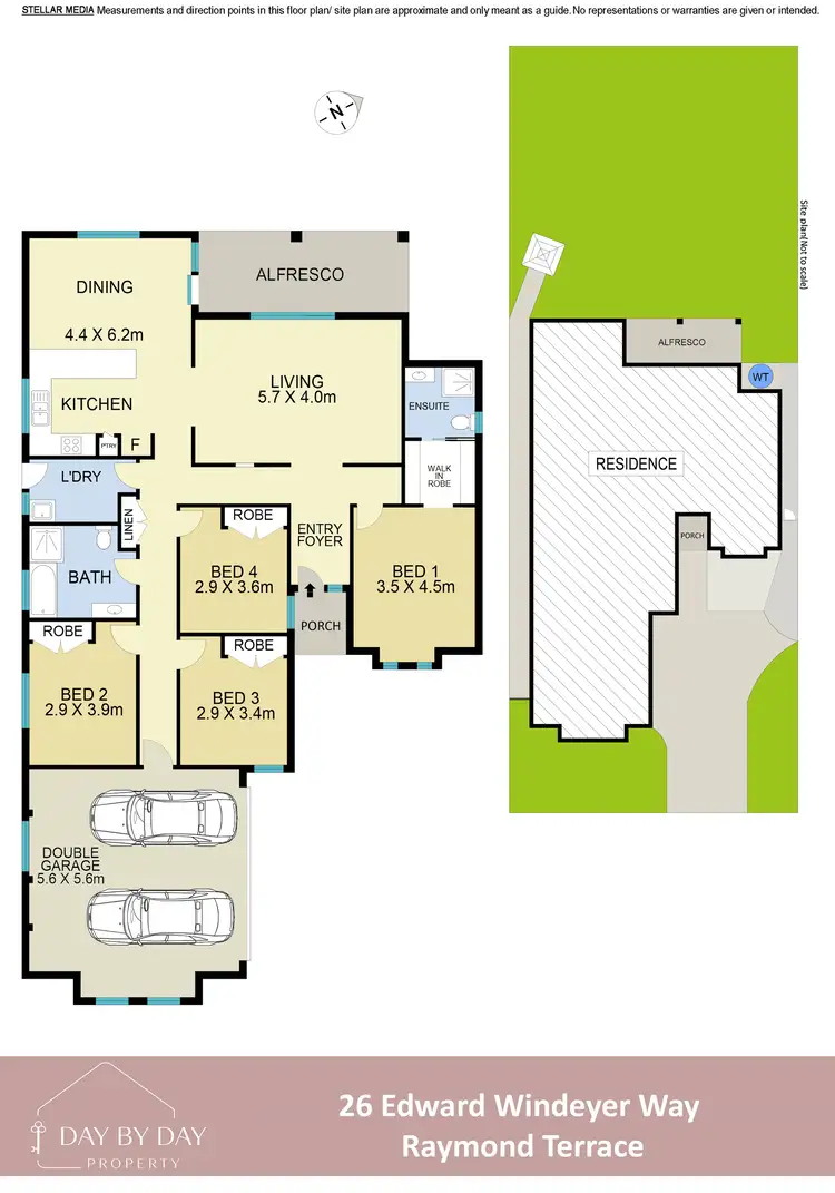 Floorplan of Homely house listing, 26 Edward Windeyer Way, Raymond Terrace NSW 2324