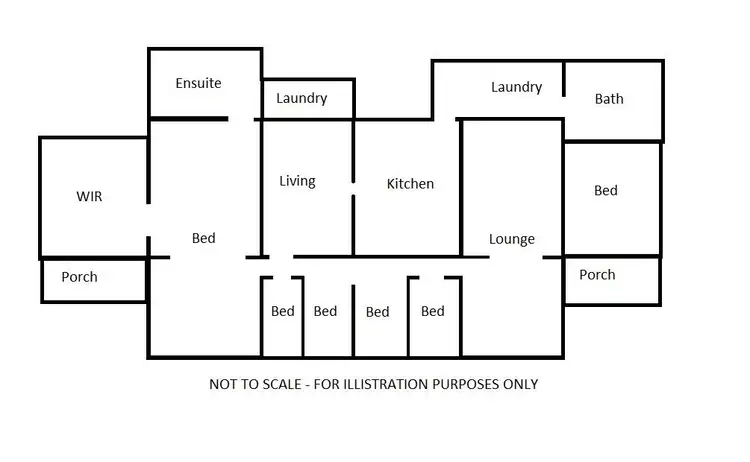 Floorplan of Homely house listing, 1-3 Opie Street, Whyalla Norrie SA 5608