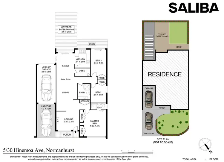 Floorplan of Homely townhouse listing, 5/30 Hinemoa Avenue, Normanhurst NSW 2076