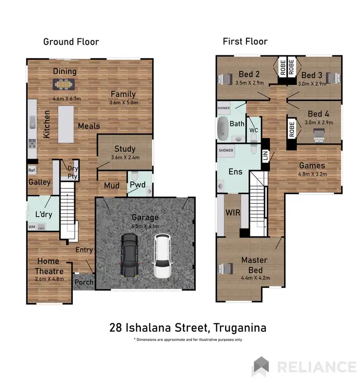 Floorplan of Homely house listing, 28 Ishalana Street, Truganina VIC 3029