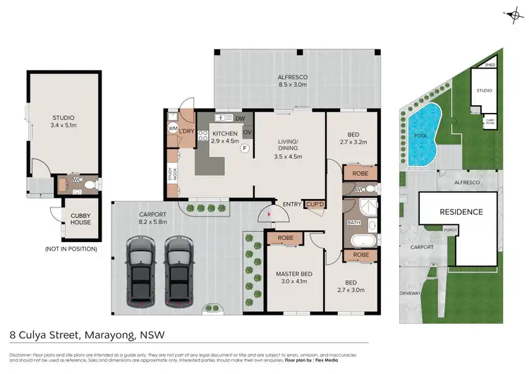 Floorplan of Homely house listing, 8 Culya Street, Marayong NSW 2148