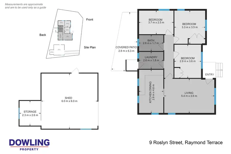 Floorplan of Homely house listing, 9 Roslyn Street, Raymond Terrace NSW 2324
