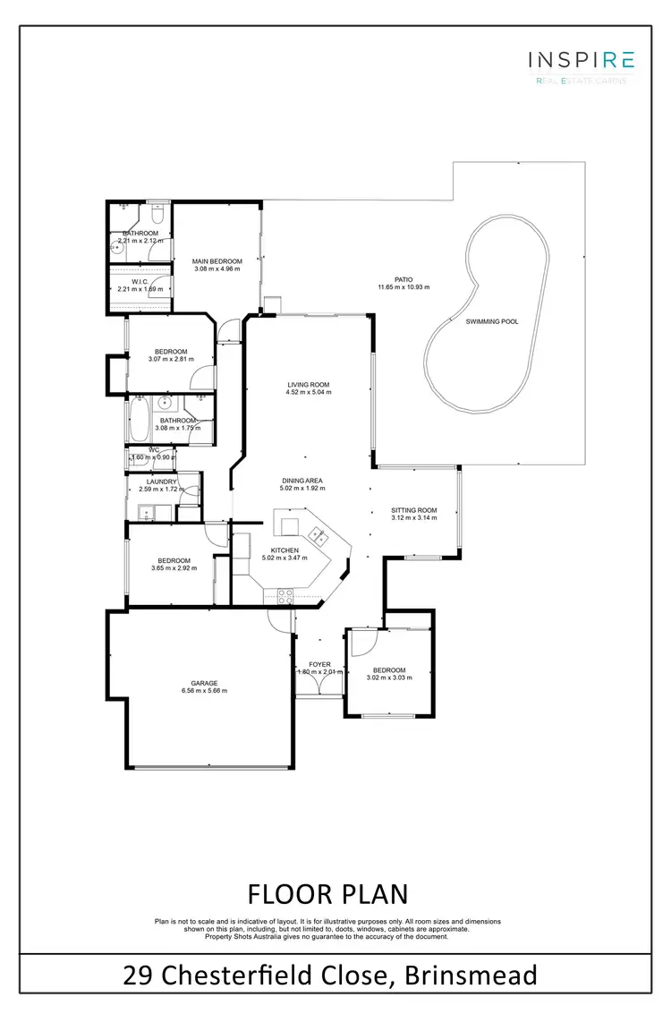 Floorplan of Homely house listing, 29 Chesterfield Close, Brinsmead QLD 4870
