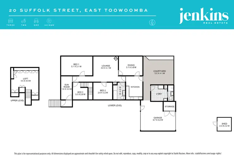 Floorplan of Homely house listing, 20 Suffolk Street, East Toowoomba QLD 4350