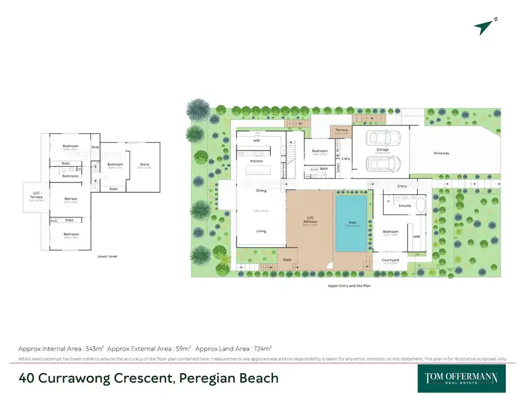 Floorplan of Homely house listing, 40 Currawong Crescent, Peregian Beach QLD 4573
