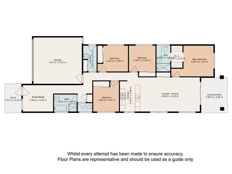 Floorplan of Homely house listing, 3 McAndrew Street, Joyner QLD 4500