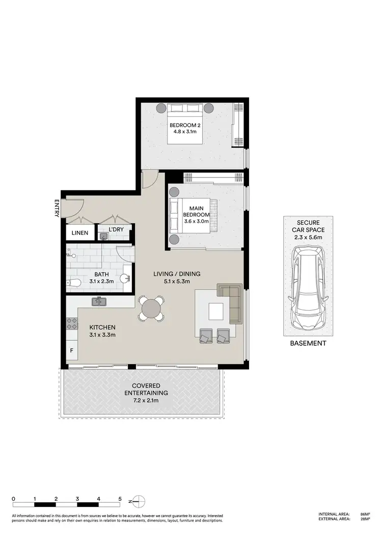 Floorplan of Homely apartment listing, 106/10 Pine Tree Lane, Terrigal NSW 2260