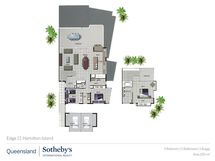 Floorplan of Homely apartment listing, 53/5 Acacia Drive, Hamilton Island QLD 4803