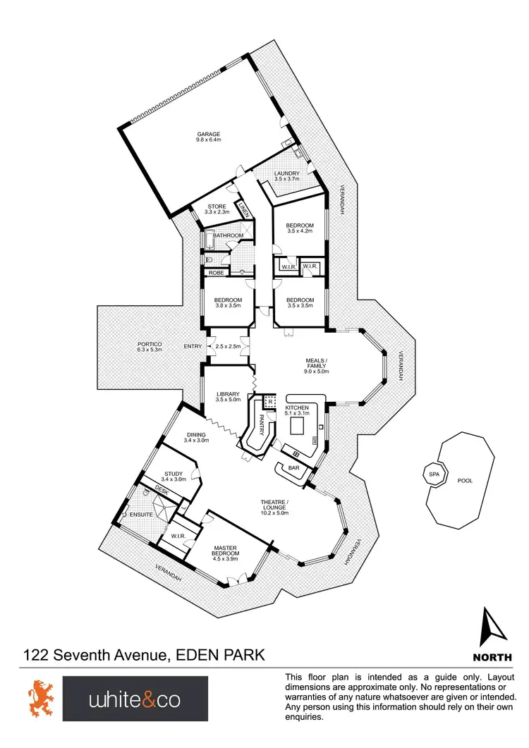 Floorplan of Homely house listing, 122 Seventh Avenue, Eden Park VIC 3757
