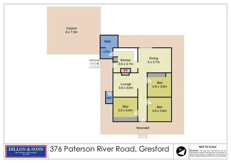 Floorplan of Homely rural property listing, 395 Paterson River Road, Gresford NSW 2311