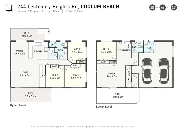 Floorplan of Homely house listing, 244 Centenary Heights Road, Coolum Beach QLD 4573