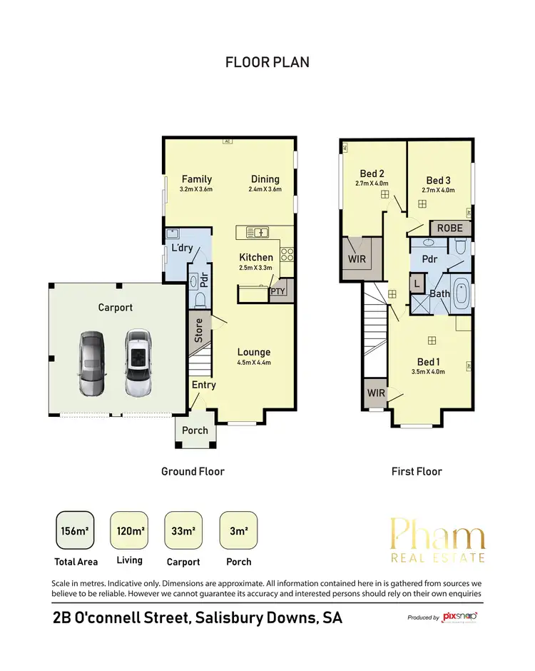 Floorplan of Homely house listing, 2B O'Connell Street, Salisbury Downs SA 5108