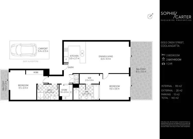 Floorplan of Homely unit listing, 003/2-8 Creek Street, Coolangatta QLD 4225