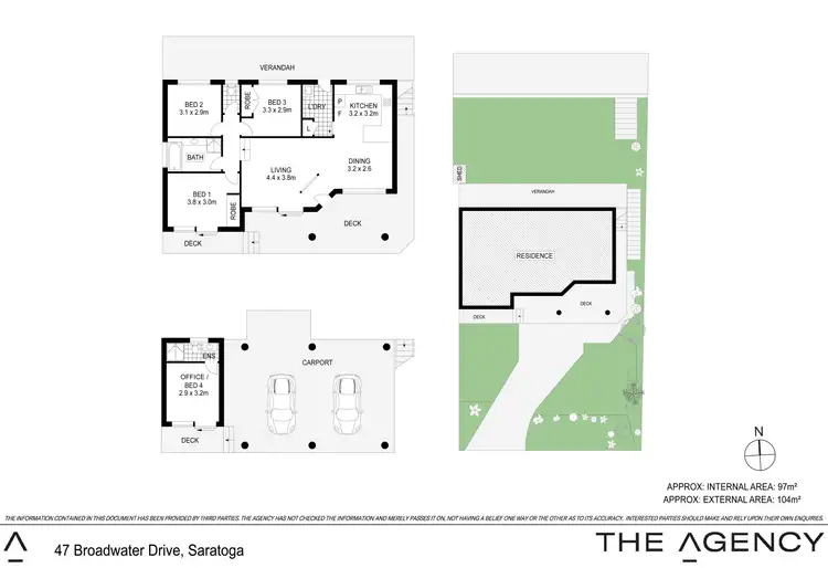 Floorplan of Homely house listing, 47 Broadwater Drive, Saratoga NSW 2251
