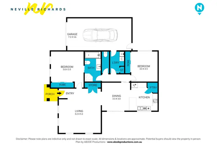 Floorplan of Homely house listing, 7 Cliff Court, St Leonards VIC 3223