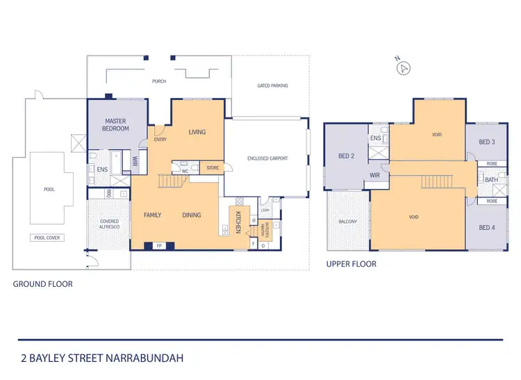 Floorplan of Homely house listing, 2 Bayley Street, Narrabundah ACT 2604