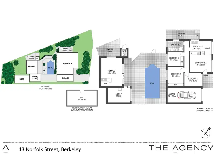Floorplan of Homely house listing, 13 Norfolk Street, Berkeley NSW 2506