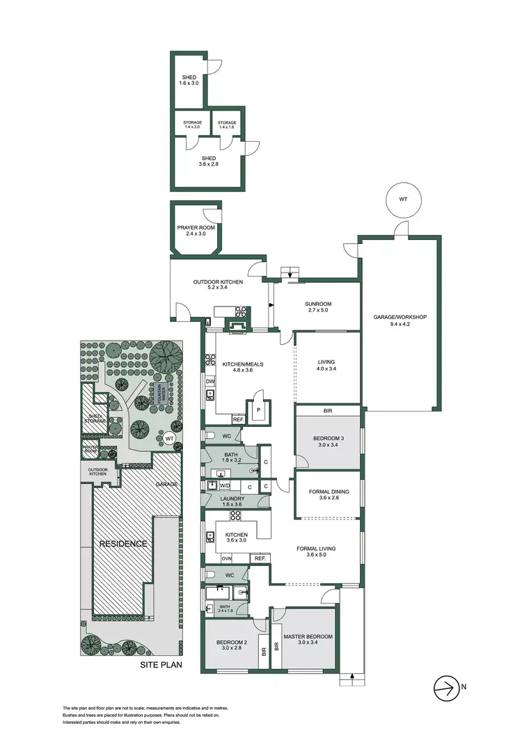 Floorplan of Homely house listing, 8 Beachurst Avenue, Dromana VIC 3936
