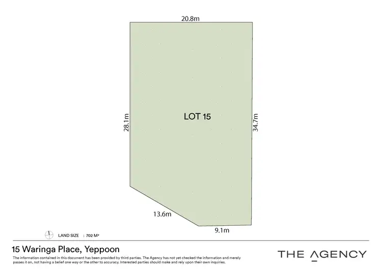 Floorplan of Homely land listing, 15 Waringa Place, Yeppoon QLD 4703