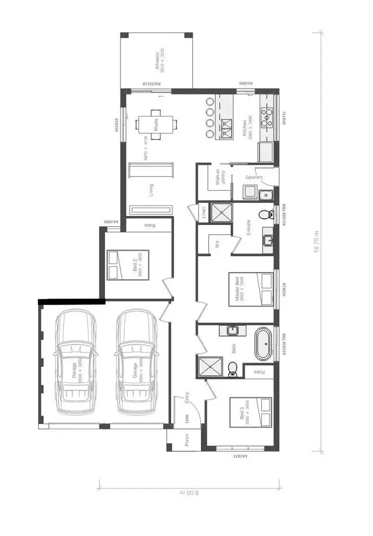 Floorplan of Homely house listing, Address available on request