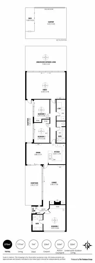 Floorplan of Homely house listing, 7 Park Road, Kensington Park SA 5068
