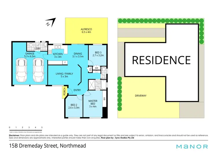 Floorplan of Homely house listing, 15B Dremeday Street, Northmead NSW 2152