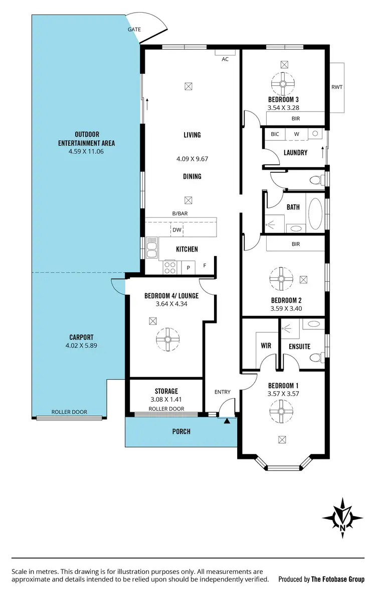 Floorplan of Homely house listing, 13 Nigel Lane, Hackham SA 5163