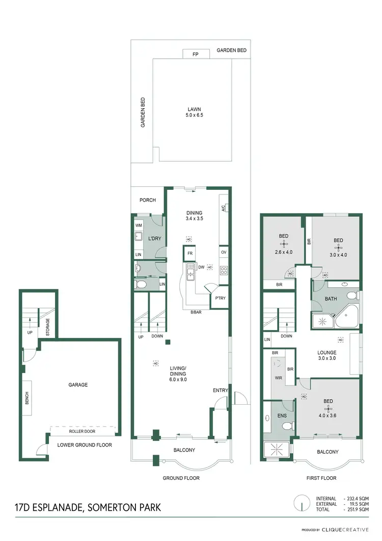 Floorplan of Homely house listing, 17D Esplanade, Somerton Park SA 5044