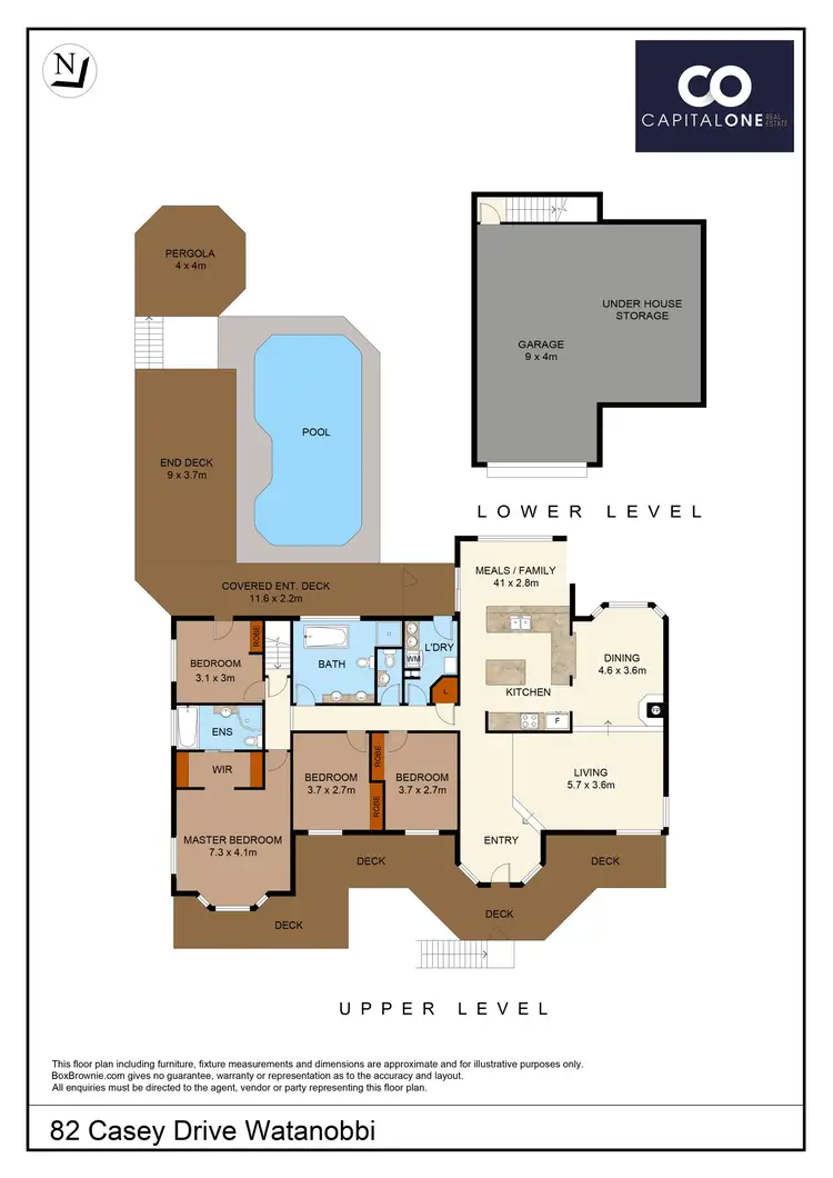 Floorplan of Homely house listing, 82 Casey Drive, Watanobbi NSW 2259