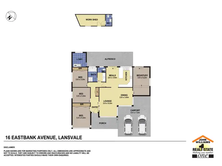 Floorplan of Homely house listing, 16 Eastbank Avenue, Lansvale NSW 2166