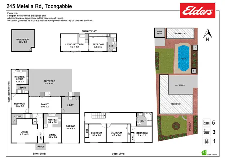 Floorplan of Homely house listing, 245 & 245A Metella Road, Toongabbie NSW 2146