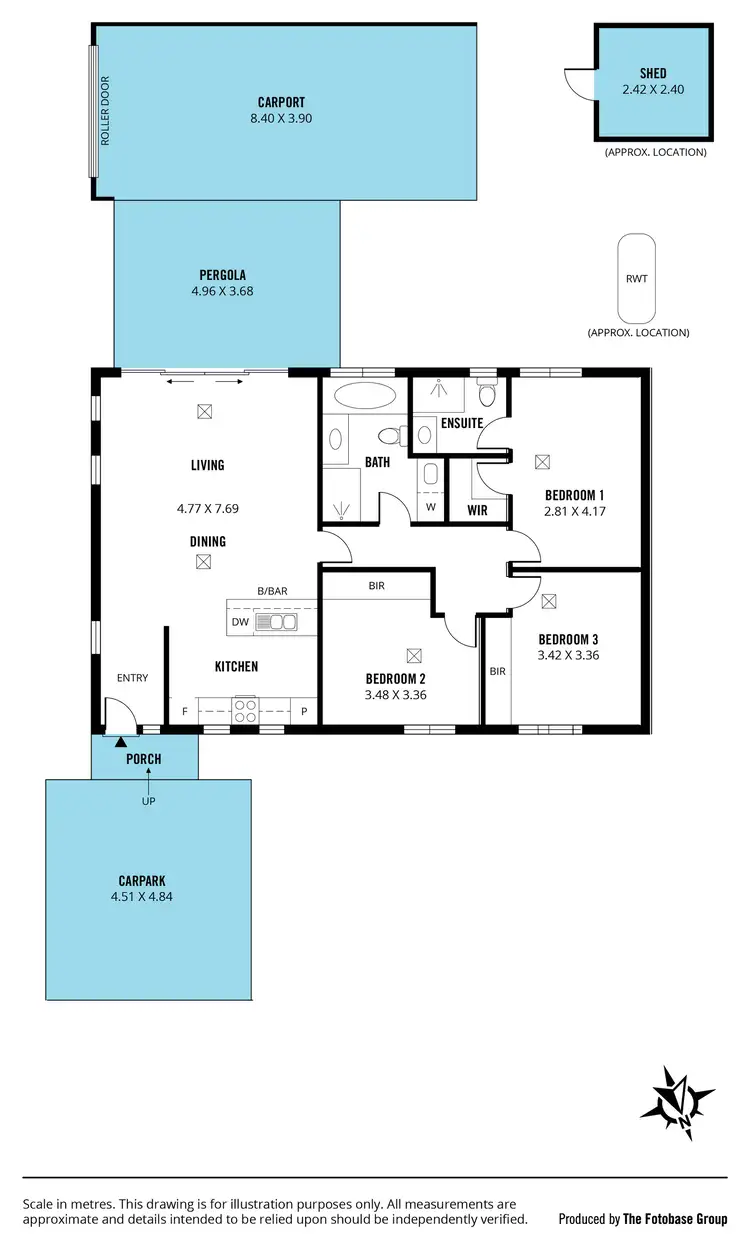 Floorplan of Homely house listing, 1/142 Reynell Road, Woodcroft SA 5162