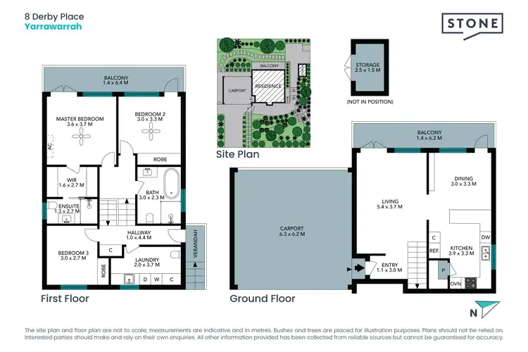 Floorplan of Homely house listing, 8 Derby Place, Yarrawarrah NSW 2233