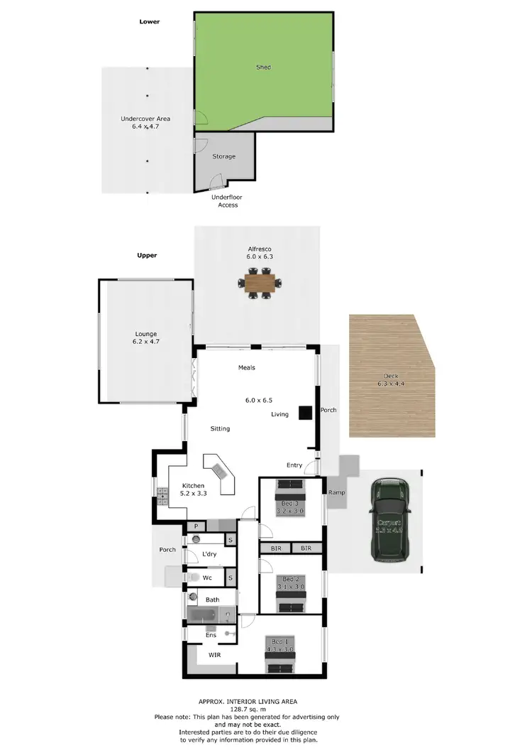Floorplan of Homely house listing, 4 Craig Drive, Bellbridge VIC 3691