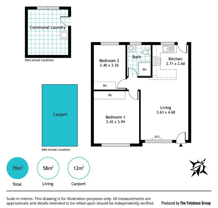 Floorplan of Homely unit listing, 9/4 Keen Avenue, Glenelg East SA 5045