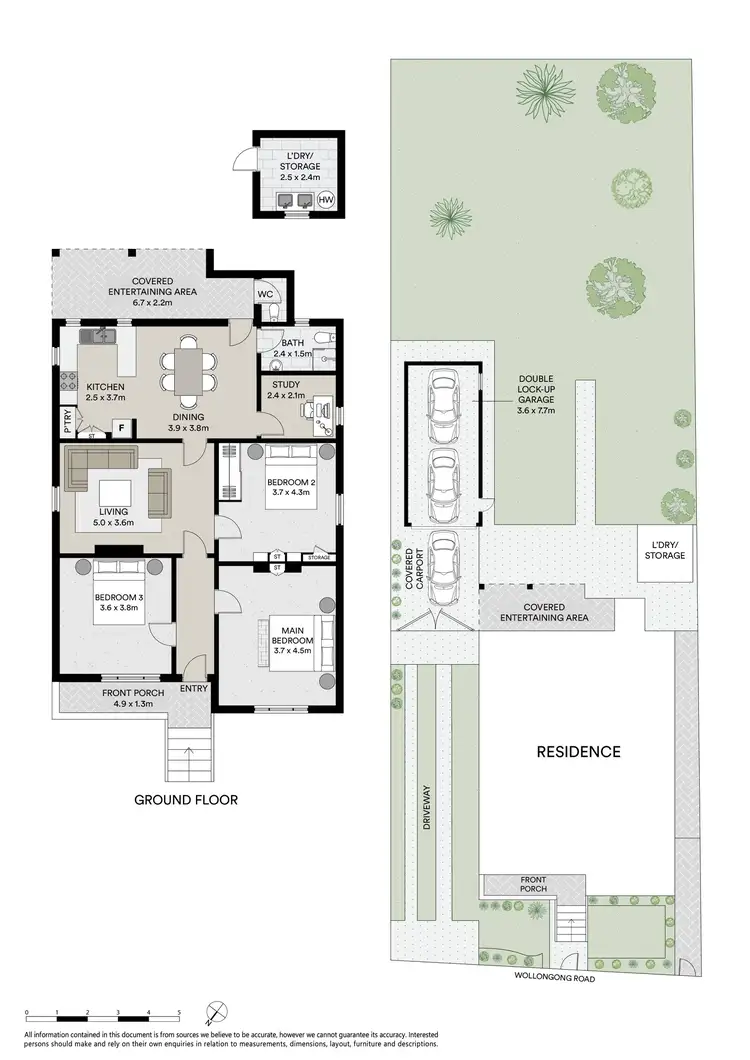 Floorplan of Homely house listing, 188 Wollongong Road, Arncliffe NSW 2205