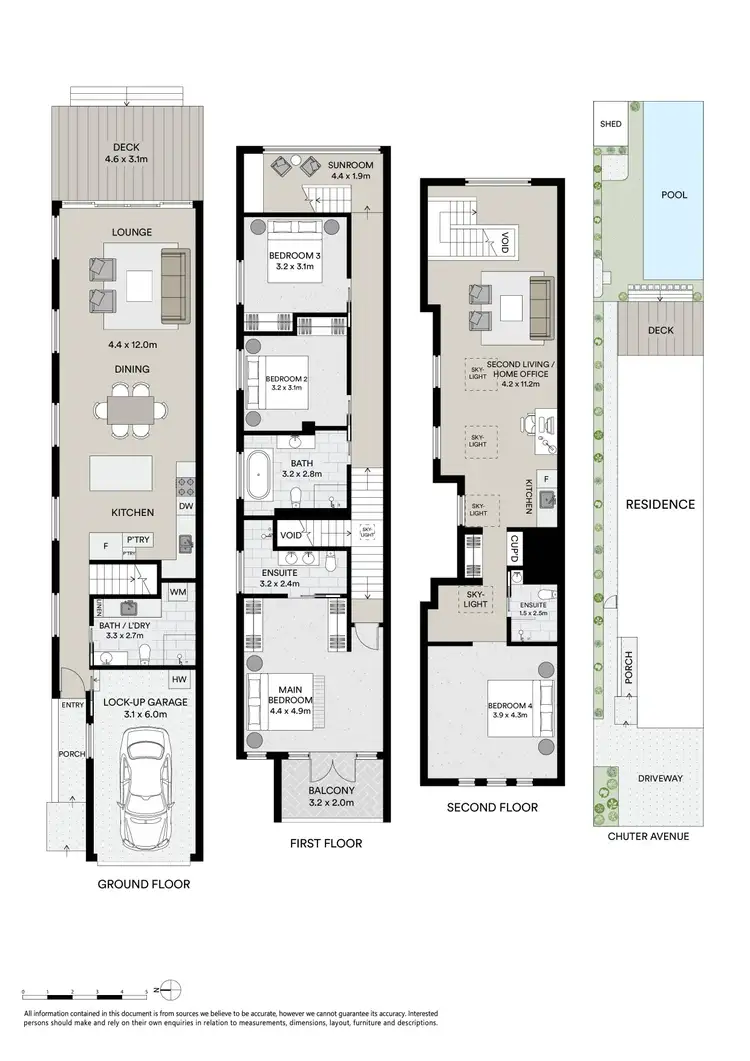 Floorplan of Homely house listing, 198 Chuter Avenue, Sans Souci NSW 2219