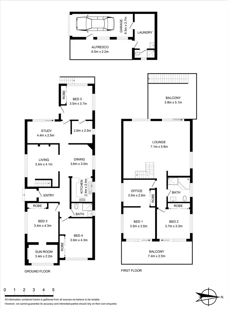 Floorplan of Homely house listing, 22 Percival Street, Maroubra NSW 2035