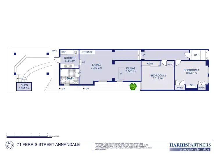 Floorplan of Homely house listing, 71 Ferris Street, Annandale NSW 2038